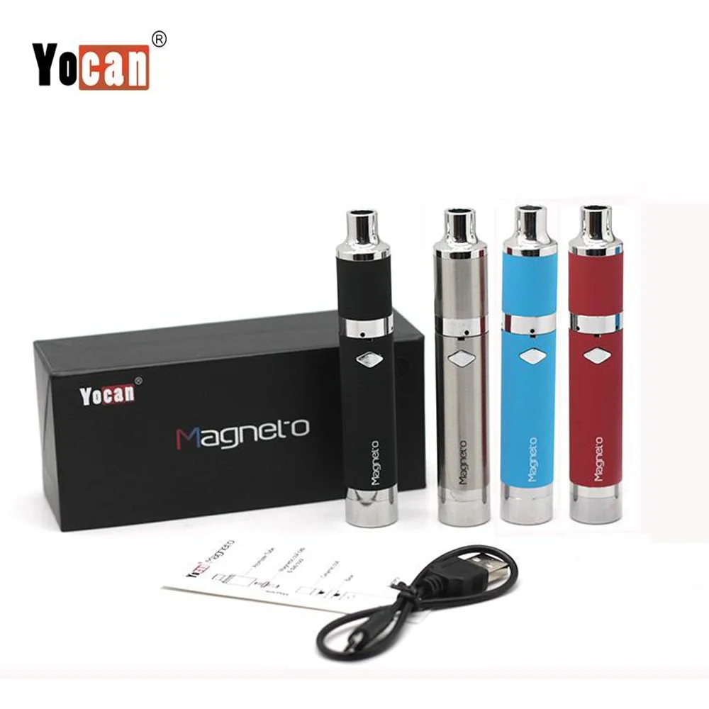 Подлинный Yocan Magneto Vape Pen Kit электронная сигарета 1100mAh батарея с магнитной катушкой