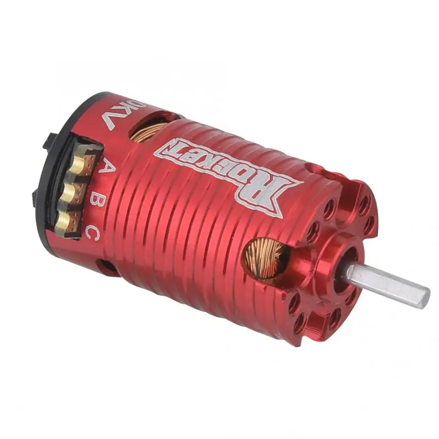 Радиоуправляемый бесщеточный двигатель Rocket MINI Z 1/24 кВ 15 мм 2 полюса 3 слота для