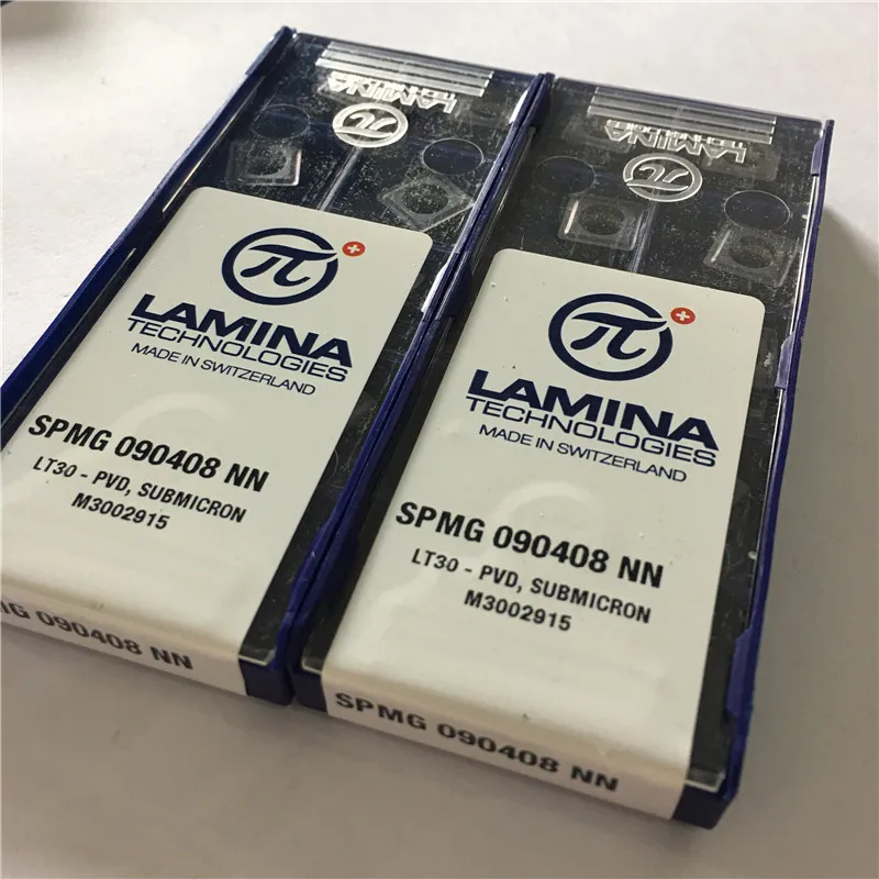 

SPMG090408-NN LT30 100% Original LAMINA carbide insert with the best quality 10pcs/lot free shipping