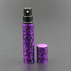 1 шт. 8 мл Горячая Распродажа леопардовый узор многоразовый портативный мини флакон для духов дорожный алюминиевый стеклянный спрей пустой распылитель для парфюмерии флакон для ароматов