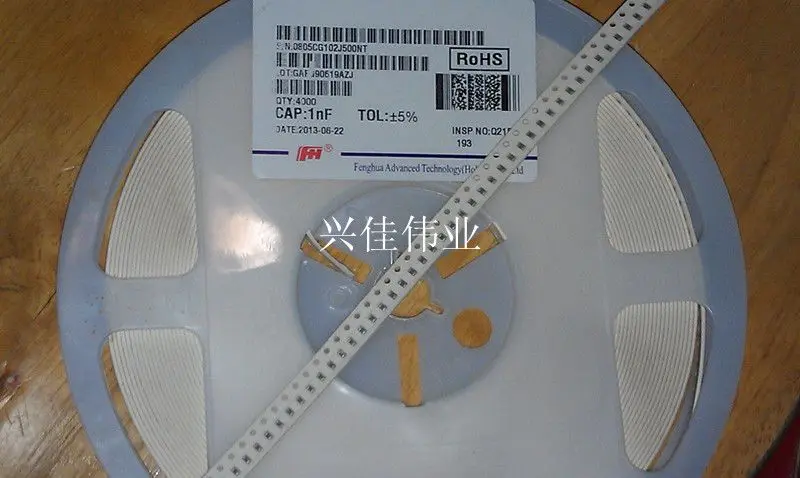 

2012 0805 102K 1NF 50V 1000P 300pcs Original authentic and new Free Shipping
