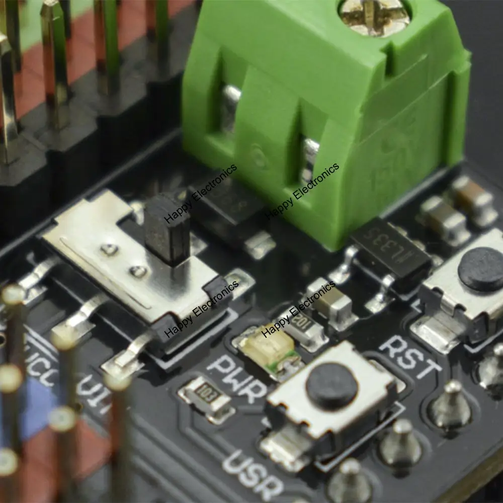 DFRobot Gravity I/O Многофункциональный расширительный щит для Pyboard совместимый с