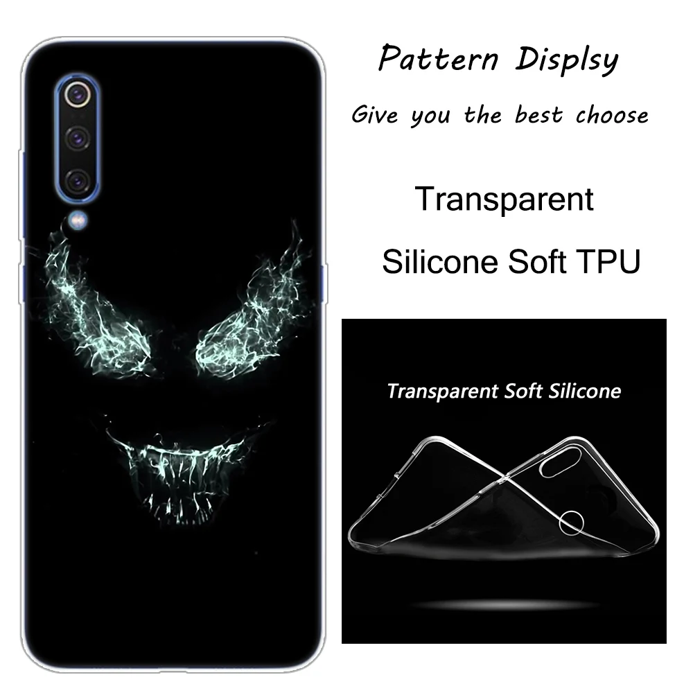 007 Горячая Venom с героями комиксов Марвел, силиконовый чехол для Xiaomi Pocophone F1 9T 9 9SE 8 A2 Lite A1 A2 Mix3 Redmi K20 7A Note 4 4X5 6 7 Pro S2 крышка - Цвет: 007