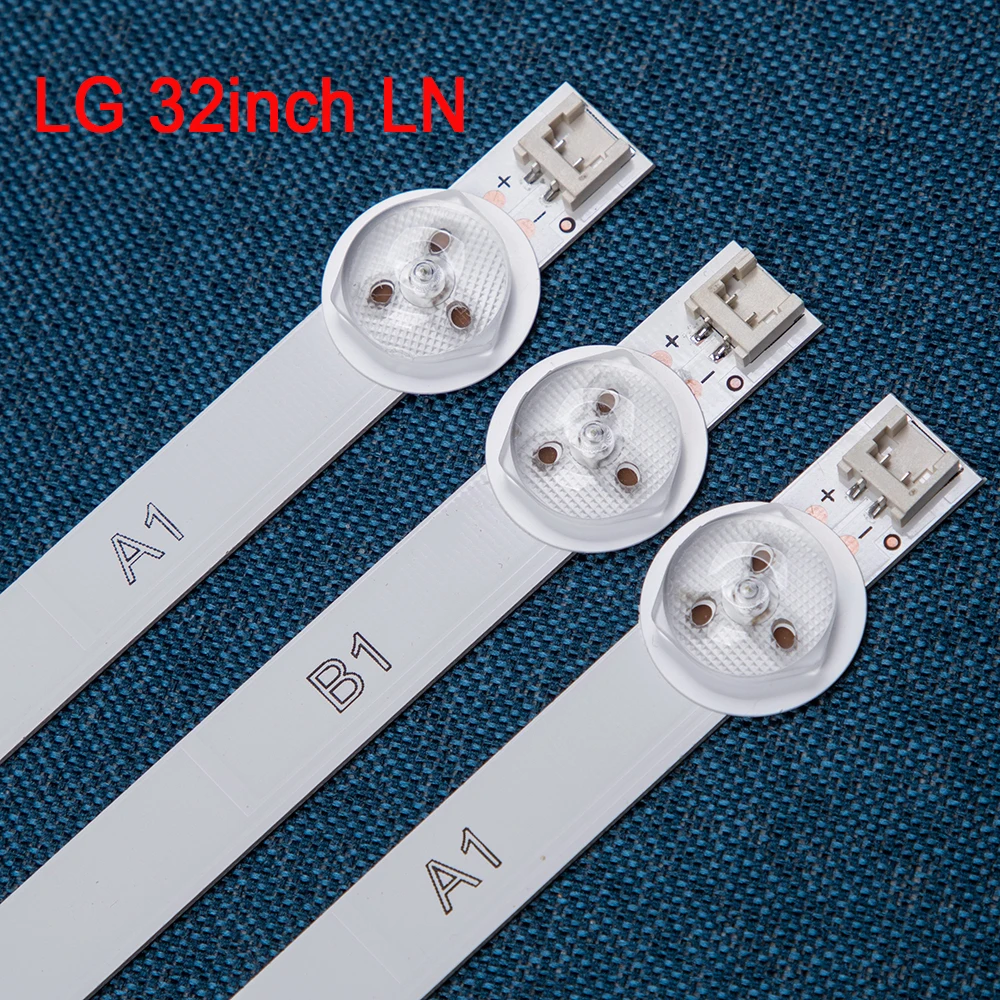 3 предмета (2A + B) LG 32 дюймовый светодиодный подсветка полосы 7 лампы 32''Row2. 1 Rev 0