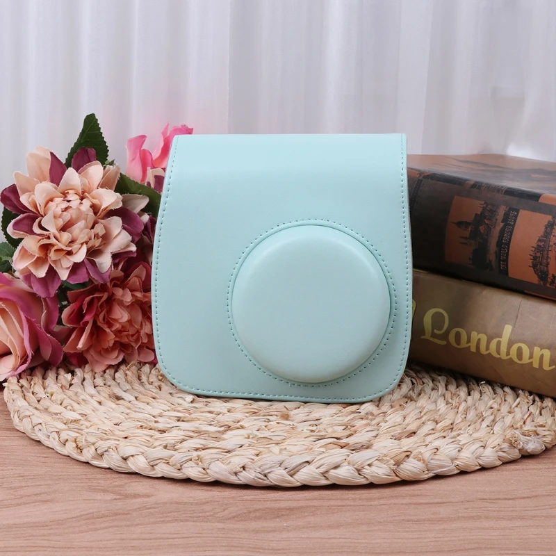 Сумка для камеры Instax Mini 8 9 чехол из искусственной кожи с плечевым ремнем