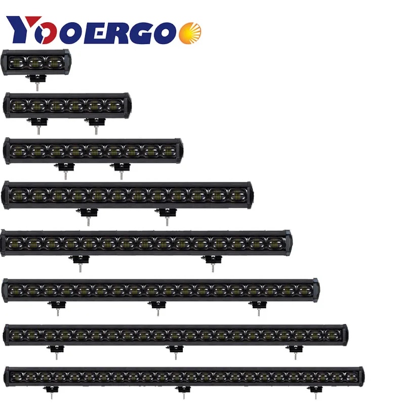 6D Lens 180w 210w 240w Single Row Led Light 4x4 Offroad Bar For Off road 4WD Truck ATV 12V 24V Trailer Waterproof Work Lights | Автомобили