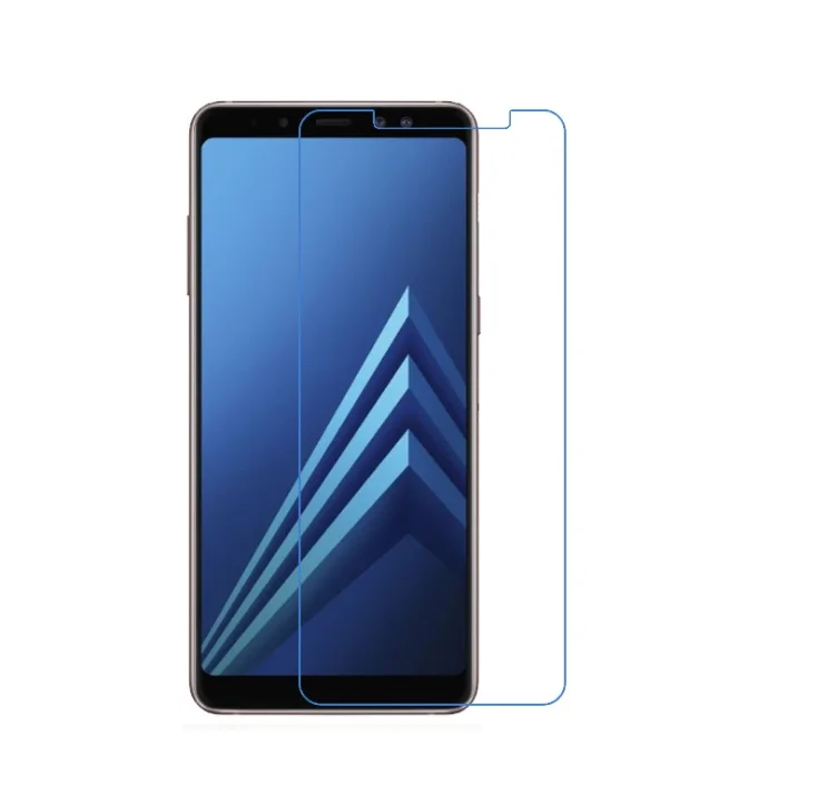 Премиум Закаленное стекло и ПЭТ (мягкий) протектор экрана для samsung Galaxy A6 A6Plus A8 (2018)