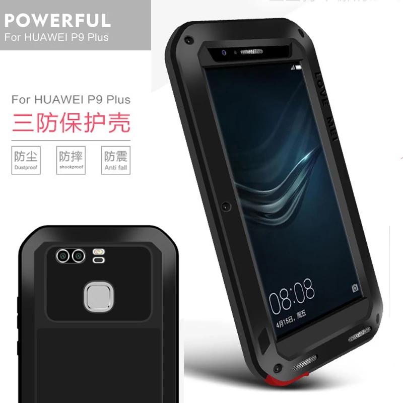 Противоударные металлические алюминиевые Чехлы LOVEMEI грязеотталкивающие чехлы с