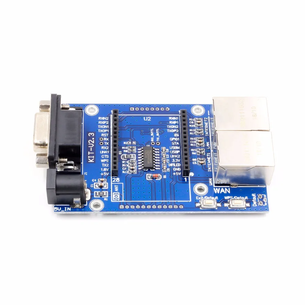 Uart WIFI модуль серийный SCM HLK RM04 простая тестовая плата|Интегральные схемы| |