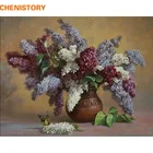 Набор для рисования по номерам на холсте Цветы, 40 х50 см, без рамки