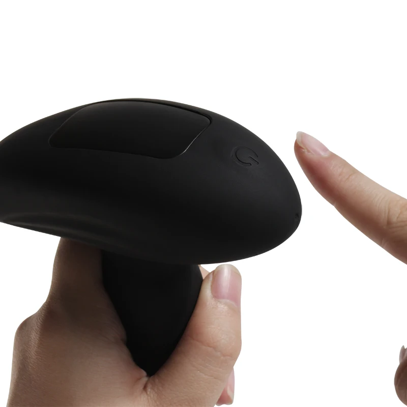 USB Перезаряжаемый массаж простаты с кольцом на член Анальная пробка