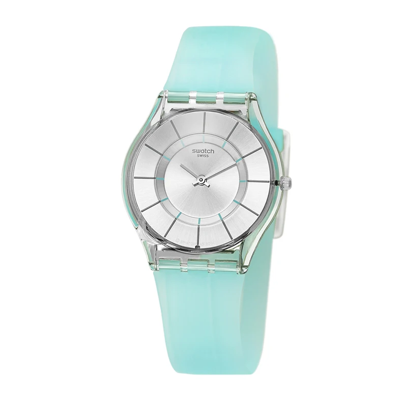 Часы Swatch кожи серии Элегантный Минималистский кварцевые женские часы