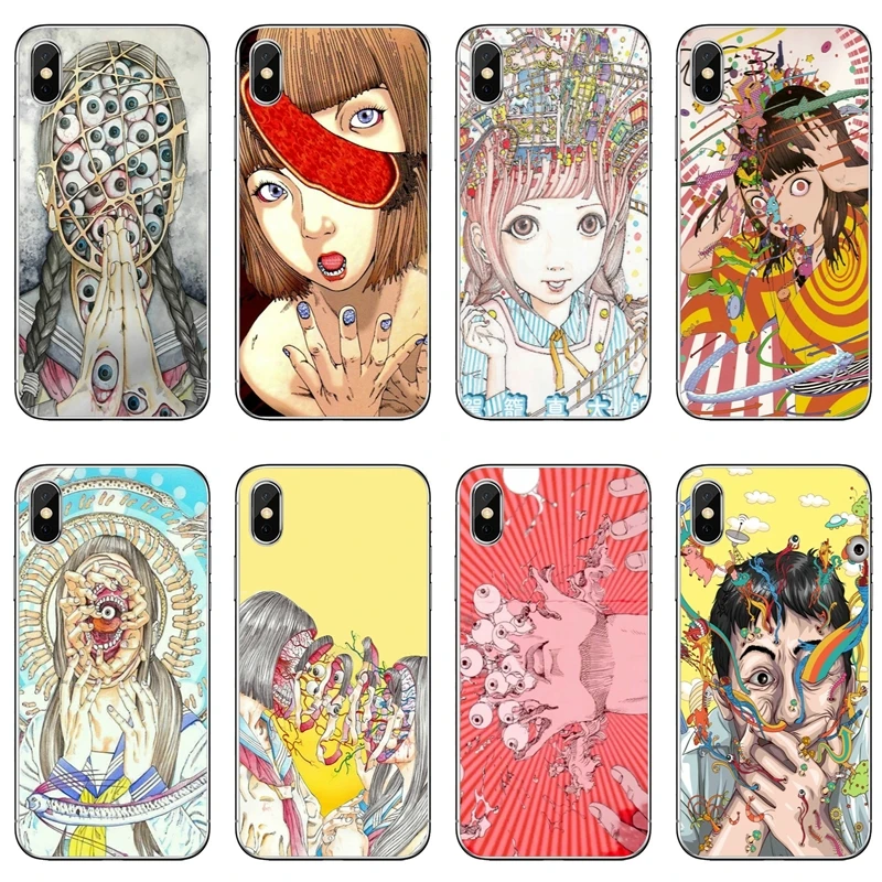 Мягкий ТПУ чехол JUNJI ITO shintaro kago для Samsung Galaxy A10 A30 A40 A50 A60 A70 Huawei P30 lite pro P Smart Y6