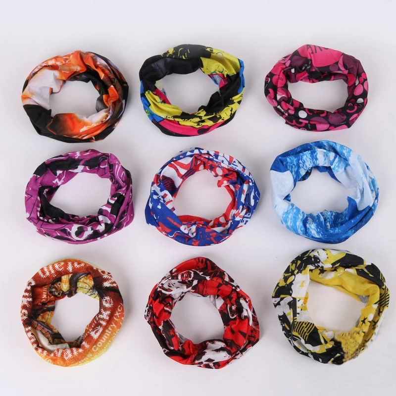 Шарф для велоспорта на открытом воздухе мужчин и женщин платок с принтом 25*48 см |