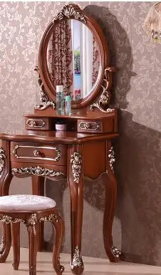 Туалетный столик. Шкаф для спальни из цельного дерева - Цвет: 63CM