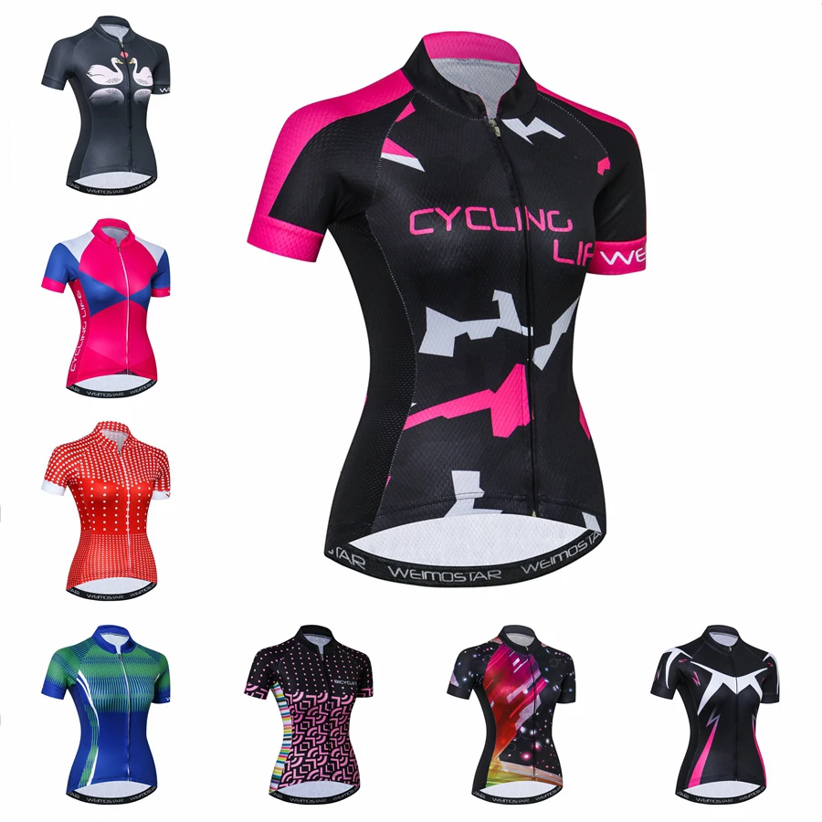 

Cycling Jersey Women Bike Top Shirt Summer Short Sleeve MTB 2021 Cycling Clothing Ropa Maillot Ciclismo Racing Bicycle Clothes