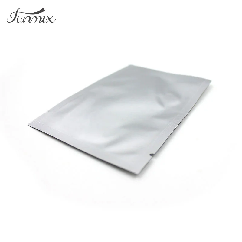 Новинка 2017 года 50 пар Серебряный пакет без ворса под гелевые подушки для глаз