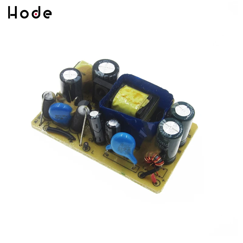 AC DC 12V 0.5A переключение Питание модуль AC100 240V доска для замены ремонта|Импульсный