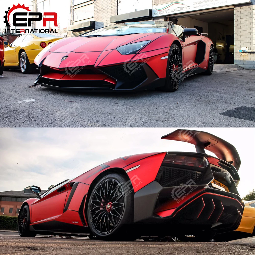 PCF для Lamborghini Aventador тюнинг LP700 LP 720 750SV передний бампер задний спойлер боковые