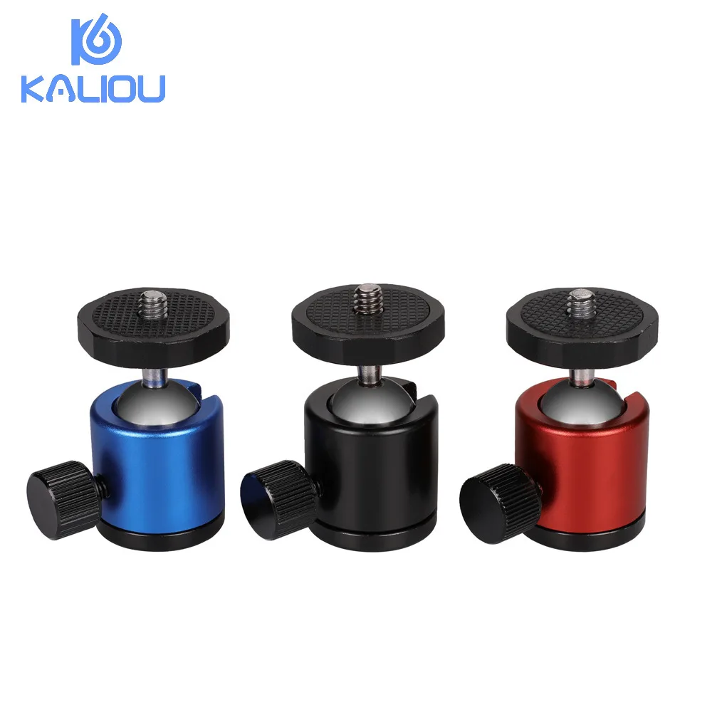 

Universal Mini Tripod Ballhead Ball Head with 1/4" 3/8" Adapter For Digital Camera DSLR Q29 II
