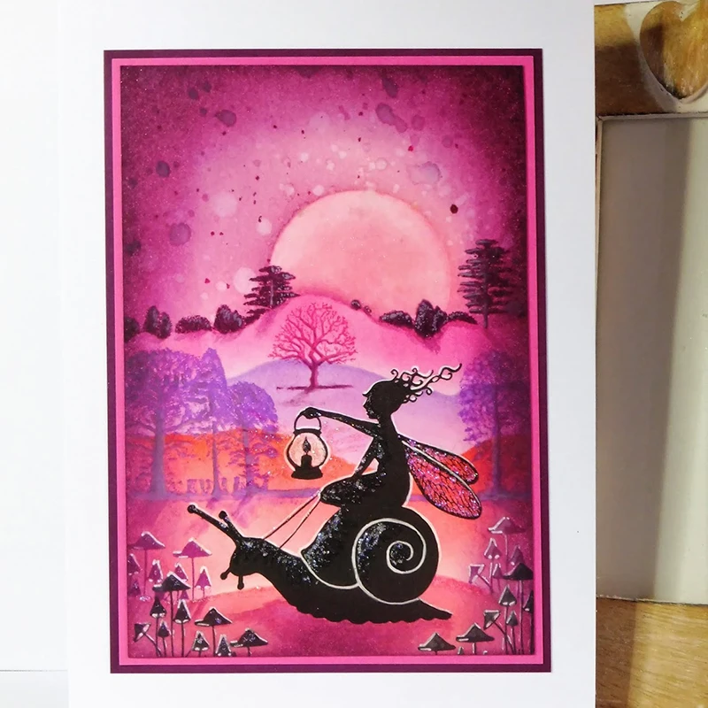 Прозрачная печать сказочного ангела для скрапбукинга силиконовая резина сделай