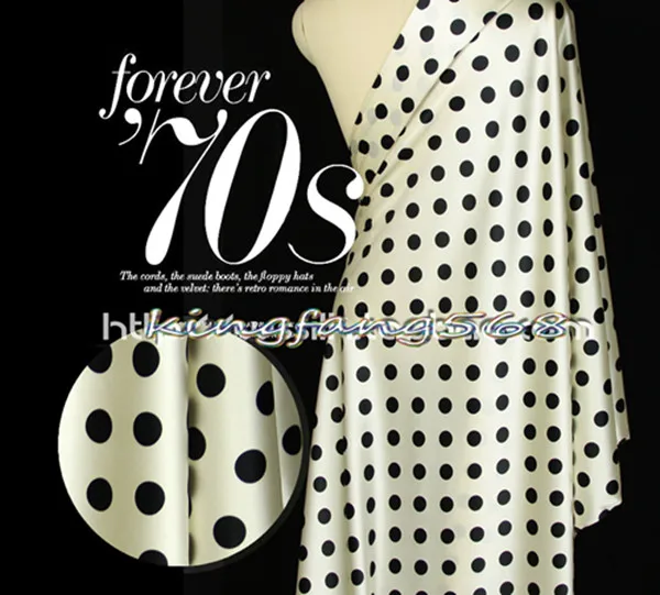 Дизайнер 93% натуральный шелк тутового 7% спандекс стрейч атласа ткань одежды