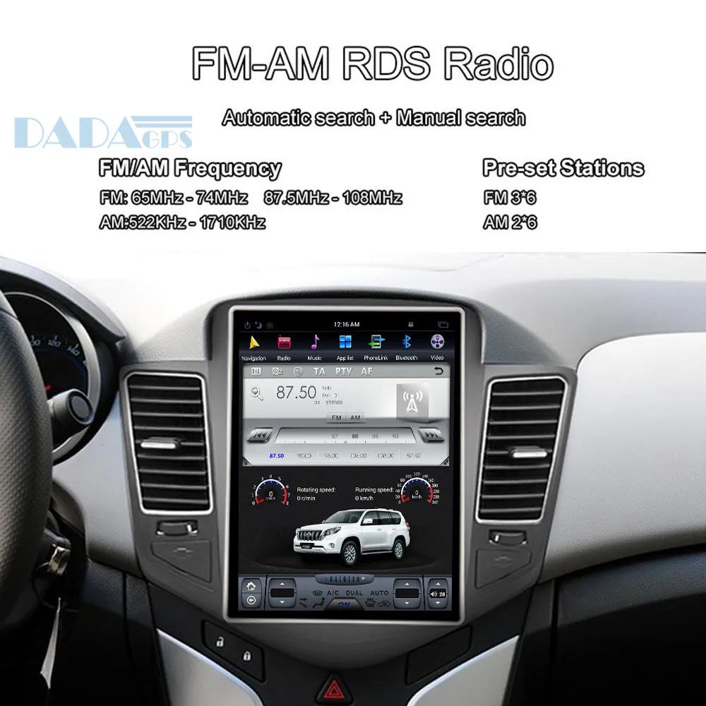 10," Tesla стиль Android 7,1 Автомобильный мультимедийный радио плеер для CHEVROLET CRUZE 2009-2013 gps Карта Навигация Авто без dvd wifi