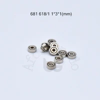 bearing 10pcs 681zz 131mm free shipping chrome steel metal sealed high speed mechanical equipment parts