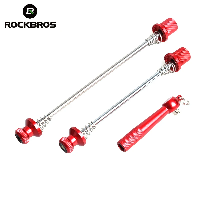 ROCKBROS велосипедная защита от кражи шашлык Сверхлегкий велосипед MTB колеса