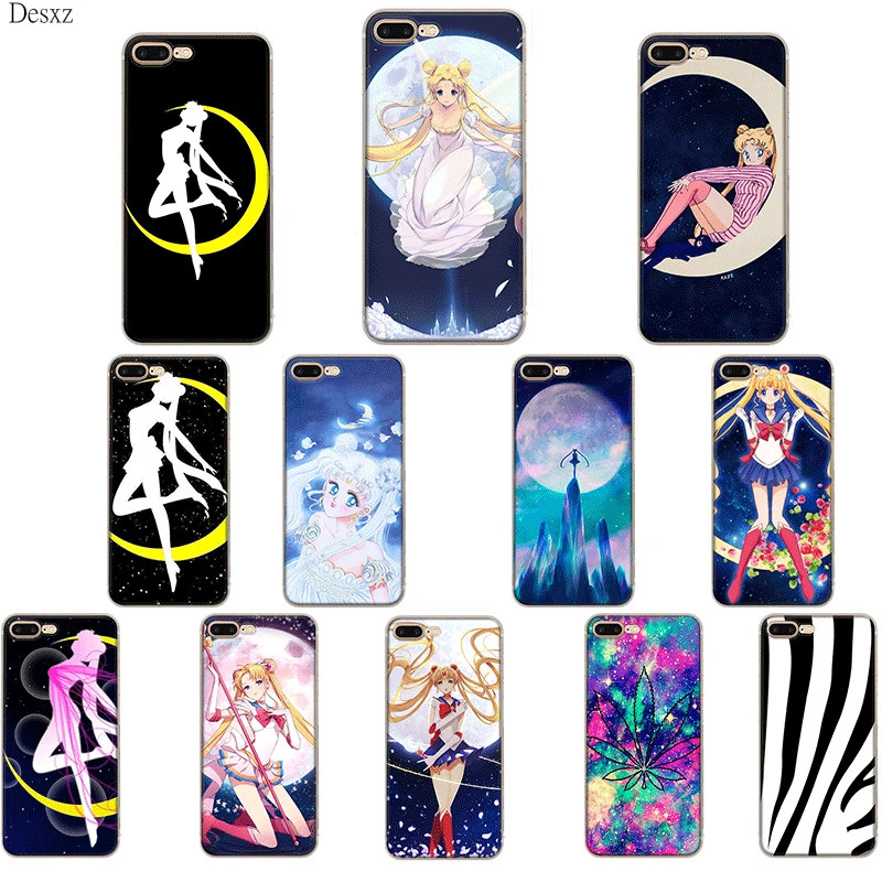Чехол Gerleek Beautiful Sailor Moon Funny для iPhone 6 6S 5 5S SE XR X XS MAX 8 7 Plus|Чехлы-накладки| |