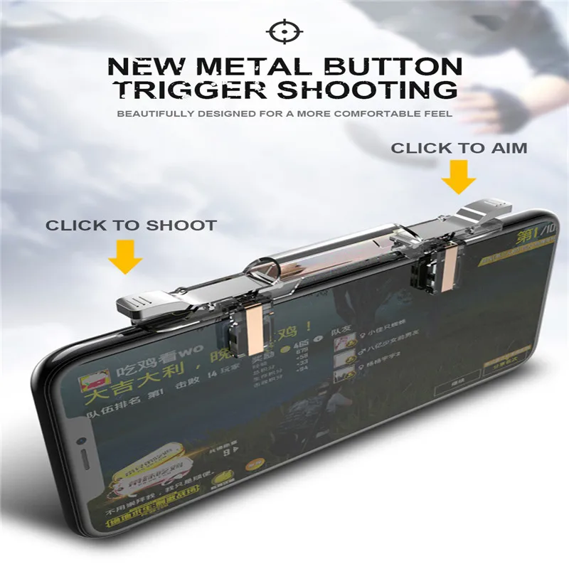 PUBG контроллер iOS геймпад мобильный телефон игровой кнопка огня ключ джойстик