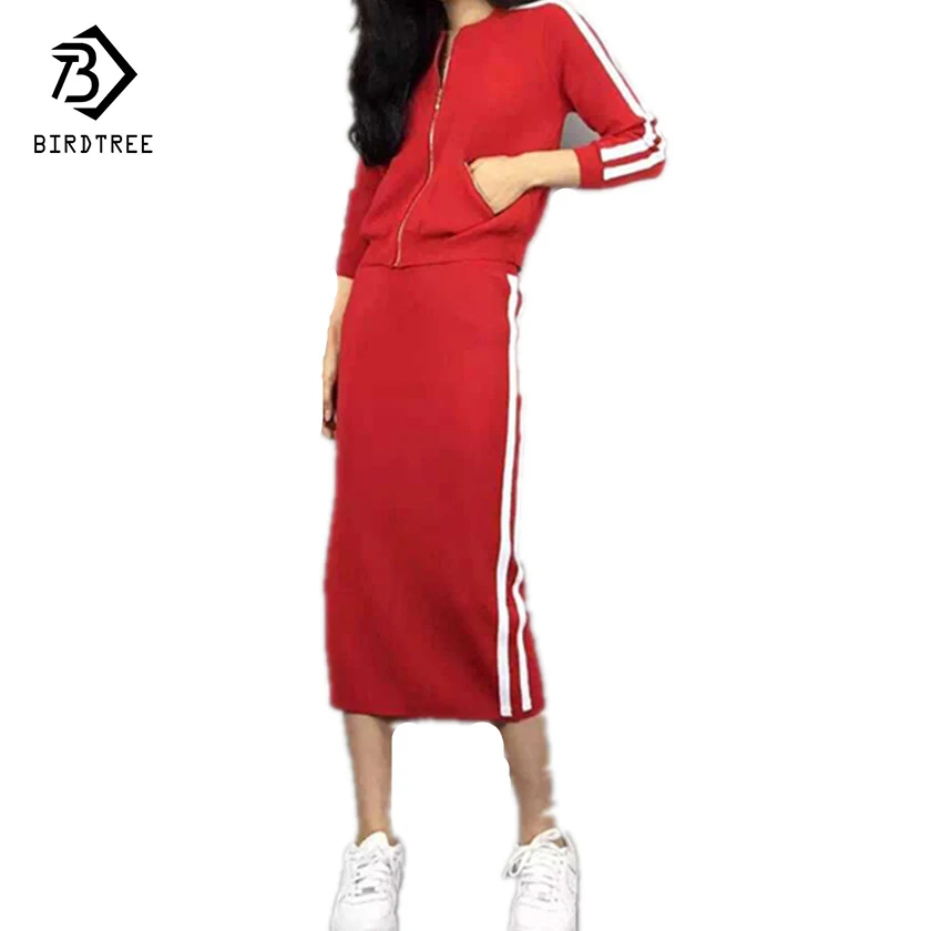 Женские наборы 2017 Модные Повседневные костюмы с толстовкой юбками Дамский