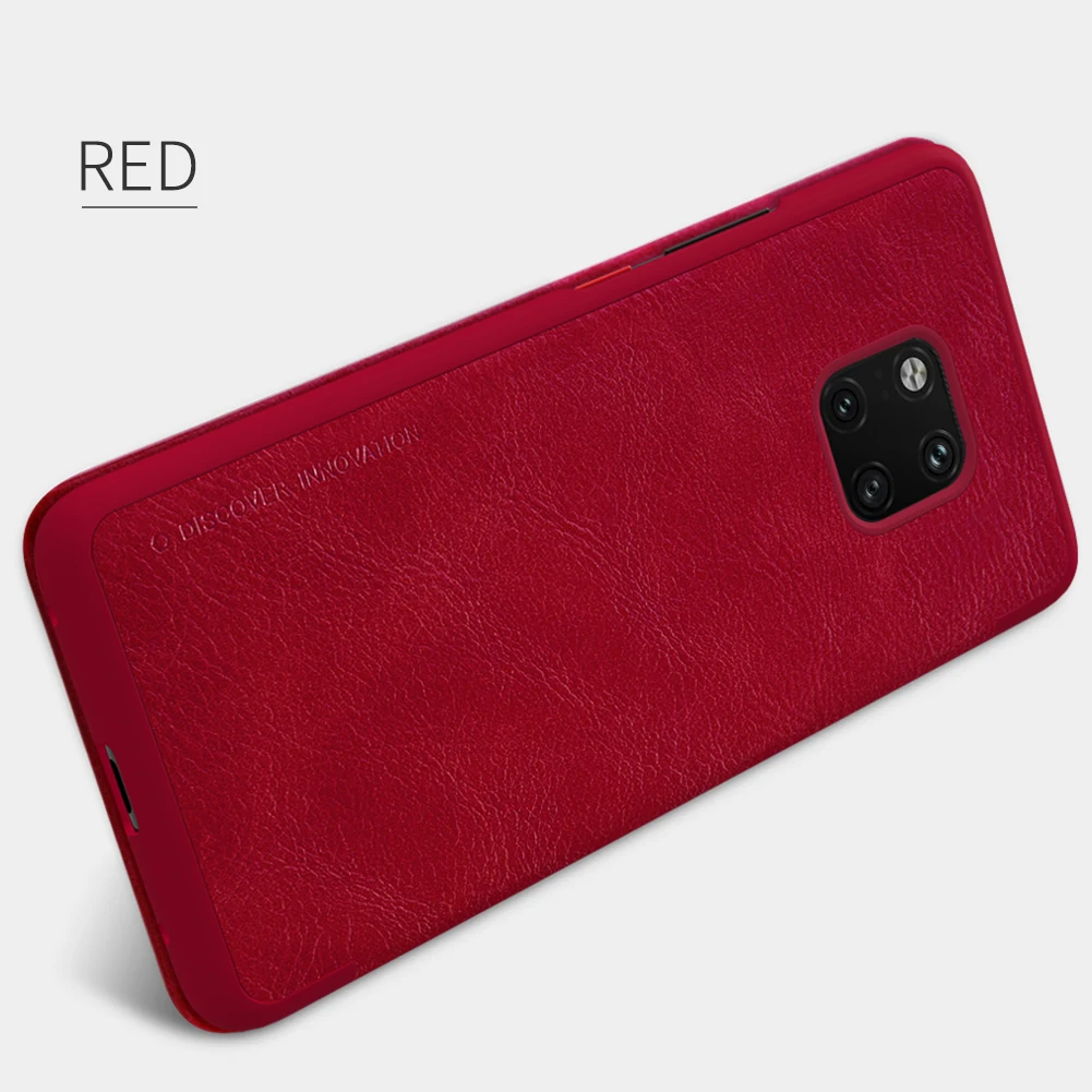 case for Huawei Mate 20 Pro Nillkin QIN leather Case luxury Card Pocket X flip cover |