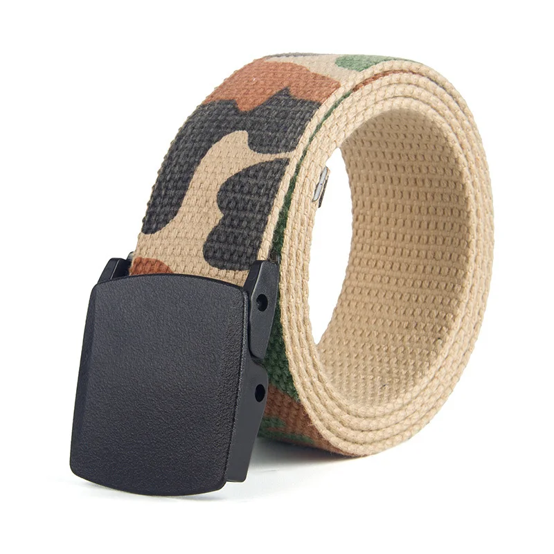 New weaving canvas Unisex belt Automatic buckle Men outdoor sport casual and Women 110cm | Аксессуары для одежды