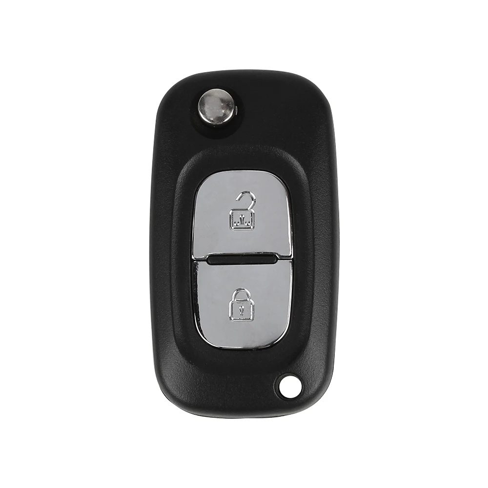 VDIAGTOOL 2 3 кнопки дистанционного откидного ключа оболочка чехол Fob для Renault Clio Kangoo