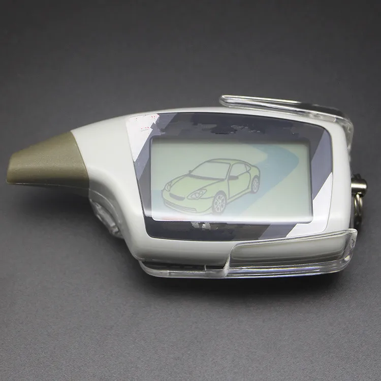 

M5 LCD Remote Control Key Fob Chain + key holder For Russian Version 2 Way Car Alarm System Scher-Khan Magicar 5 Scher Khan