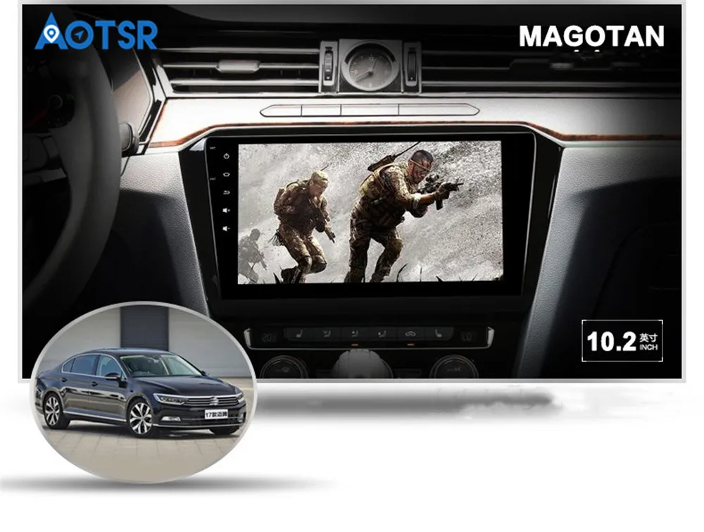 10," Android 9,0 ram 4+ 64GB 8 Core автомобильный навигационный GPS радиоприемник для Volkswagen VW Passat B8 Magotan 4G головное устройство радио ips