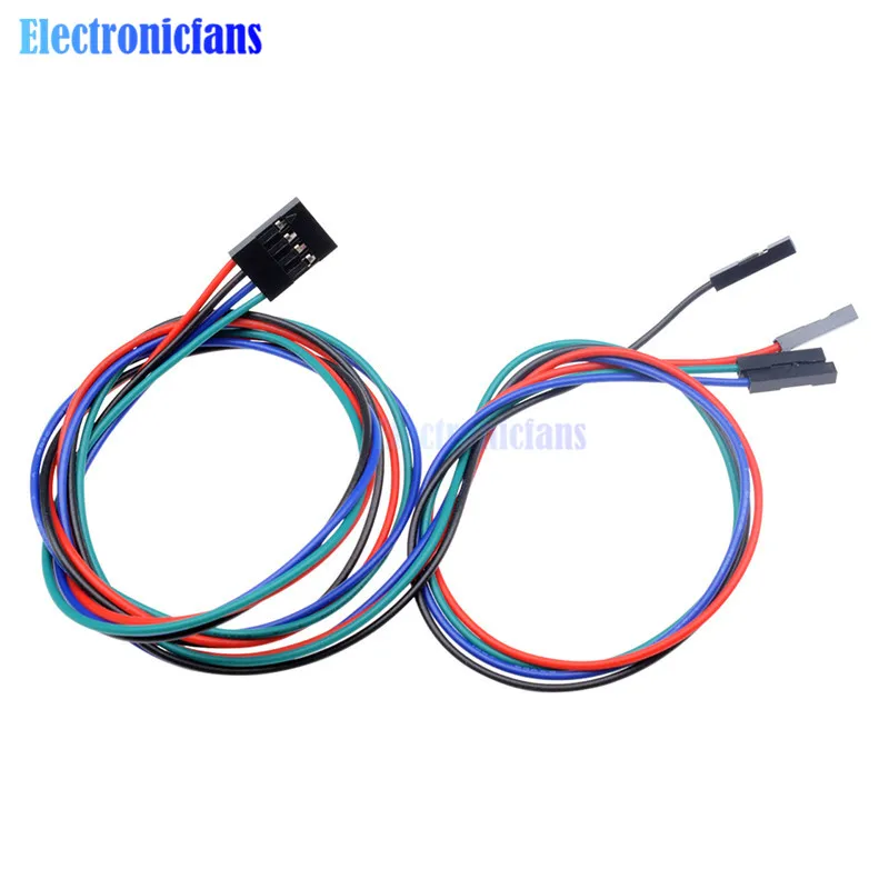 4 pin 70 см набор кабелей женский Перемычка провод для Arduino 3D принтер Reprap|jumper wire|wire