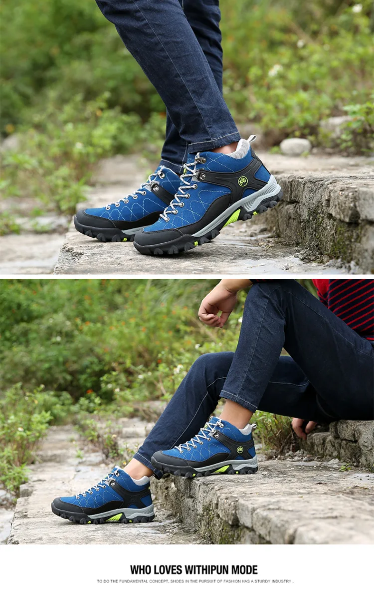 New Typical Style Men Hiking Shoes High-Cut Sport Shoes Outdoor Jogging Athletic Shoes Comfortable Sneakers Free Shipping 39-45