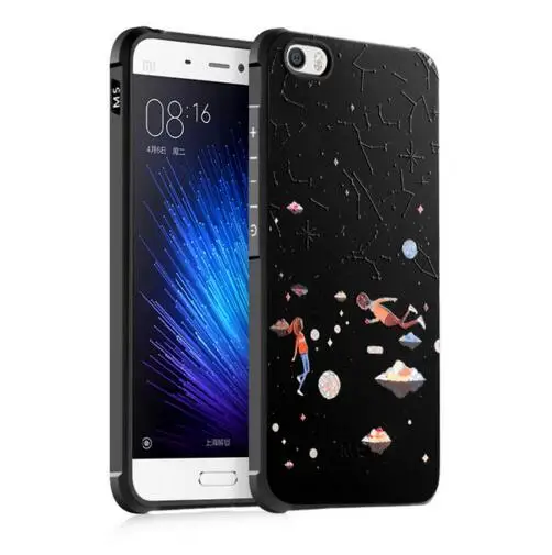 Xiaomi Mi5 кейс чехол для телефона из мягкого силикона ТПУ с рисунком Prime 5 15 дюймов