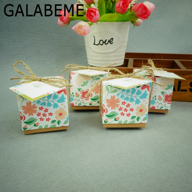 Galabeme 12 шт. винтажные шоколадные конфеты упаковка Подарочная коробочка из