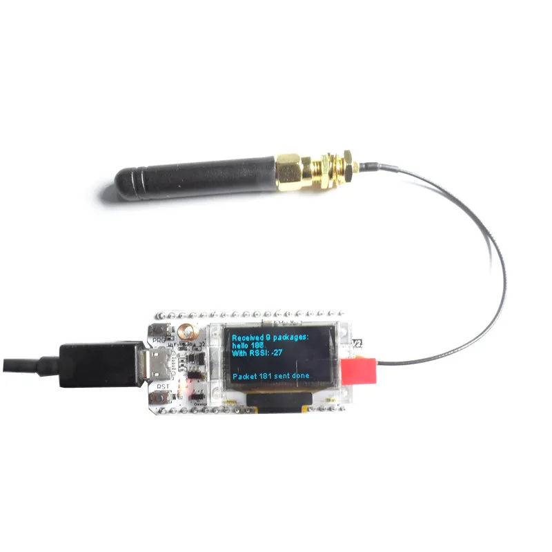 2 шт. новая версия 433 МГц/868 МГц 915 SX1276/SX1278 ESP32 LoRa OLED Bluetooth WIFI комплект Lora 32 V2 макетная