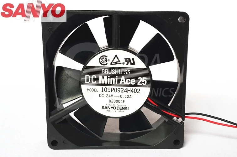 Для Sanyo 109P0924H402 9025 90 мм DC 24V 0.12A инвертор бесшумные вентиляторы охлаждения шасси