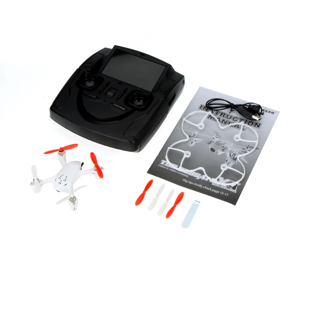 X4 H107D RC Мини FPV Квадрокоптер 5 8G RTF 6 осевая система Дрон с камерой ЖК передатчик|drone