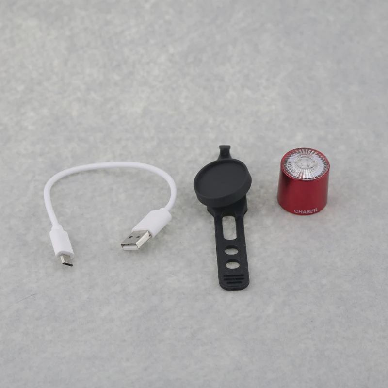 Magnetic Bike Taillight Waterproof Riding Bicycle Rear light Led Usb rechargeable Mountain Cycling Light Red+Blue Tail | Спорт и