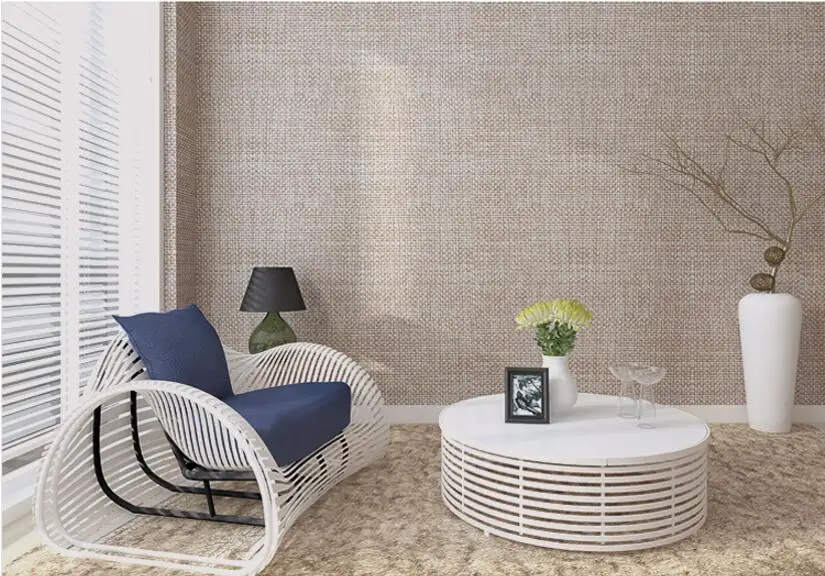 Beibehang высота 2,8 м papel де parede 3D обои для гостиной бесшовные льняные серии обои для стен домашний декор