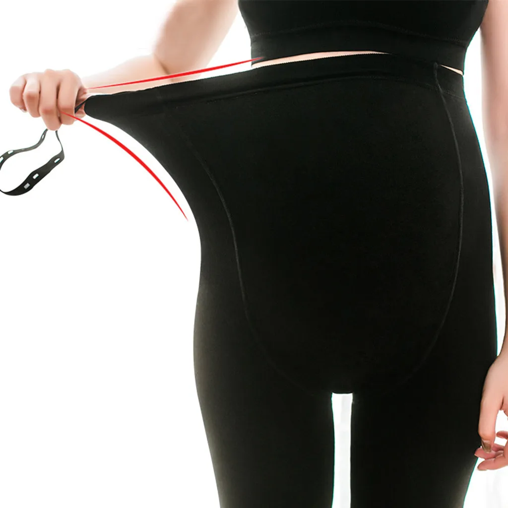 Брюки для беременных SAGACE черные штаны Черные Леггинсы Одежда хлопковые брюки