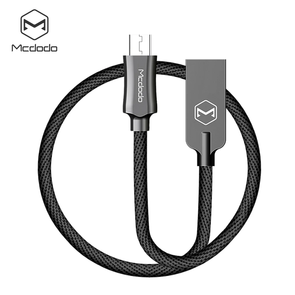 Mcdodo Micro USB кабель 2.4A для передачи данных и быстрой зарядки в плоской спиралевидной
