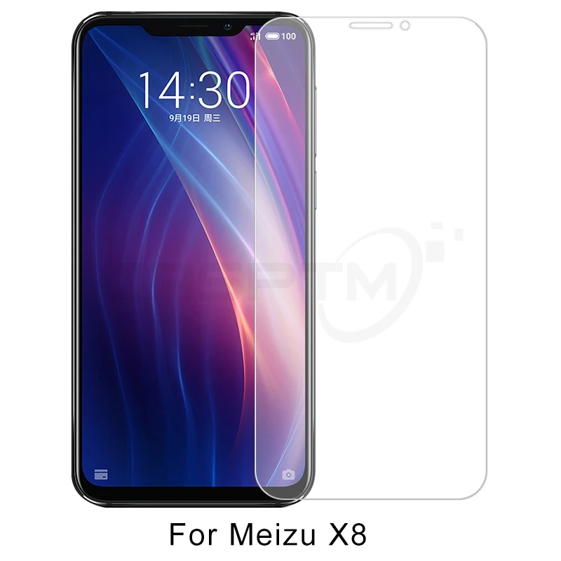 Casptm 1 шт. ультратонкое закаленное стекло для Meizu X8 с точными отверстиями