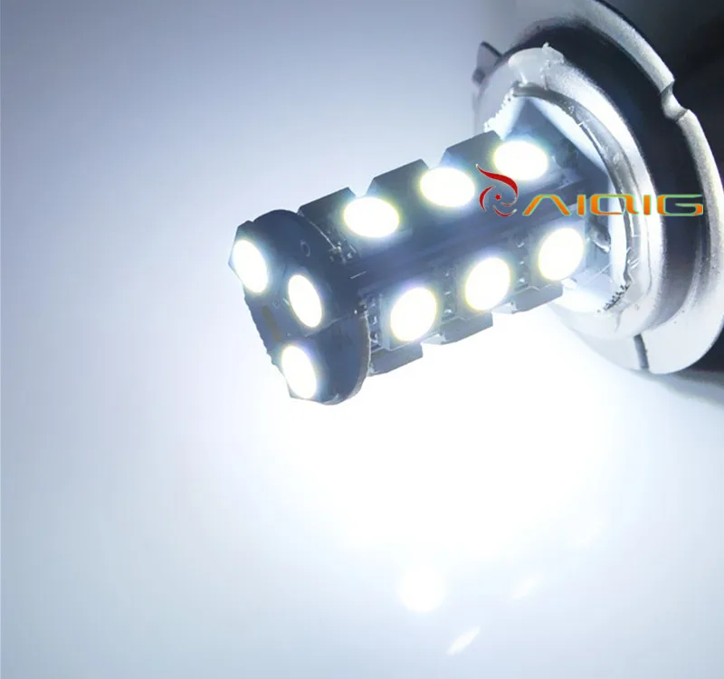 H7 18 SMD 5050 белый противотуманный Задний сигнал светодиодсветильник автомобильная